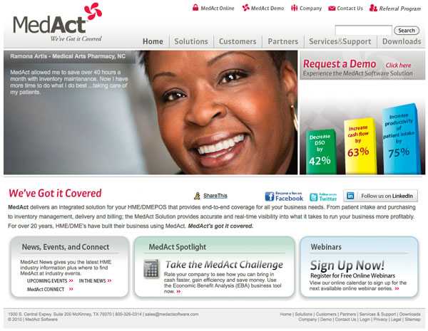 MedAct studies a customers’ business model to ensure a seamless software fit.