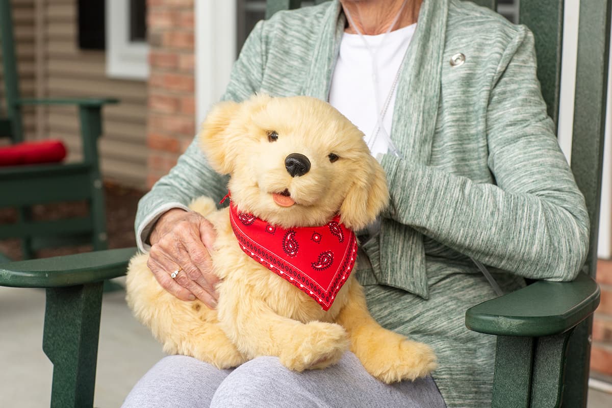 Could this emotional support robot dog help dementia patients?