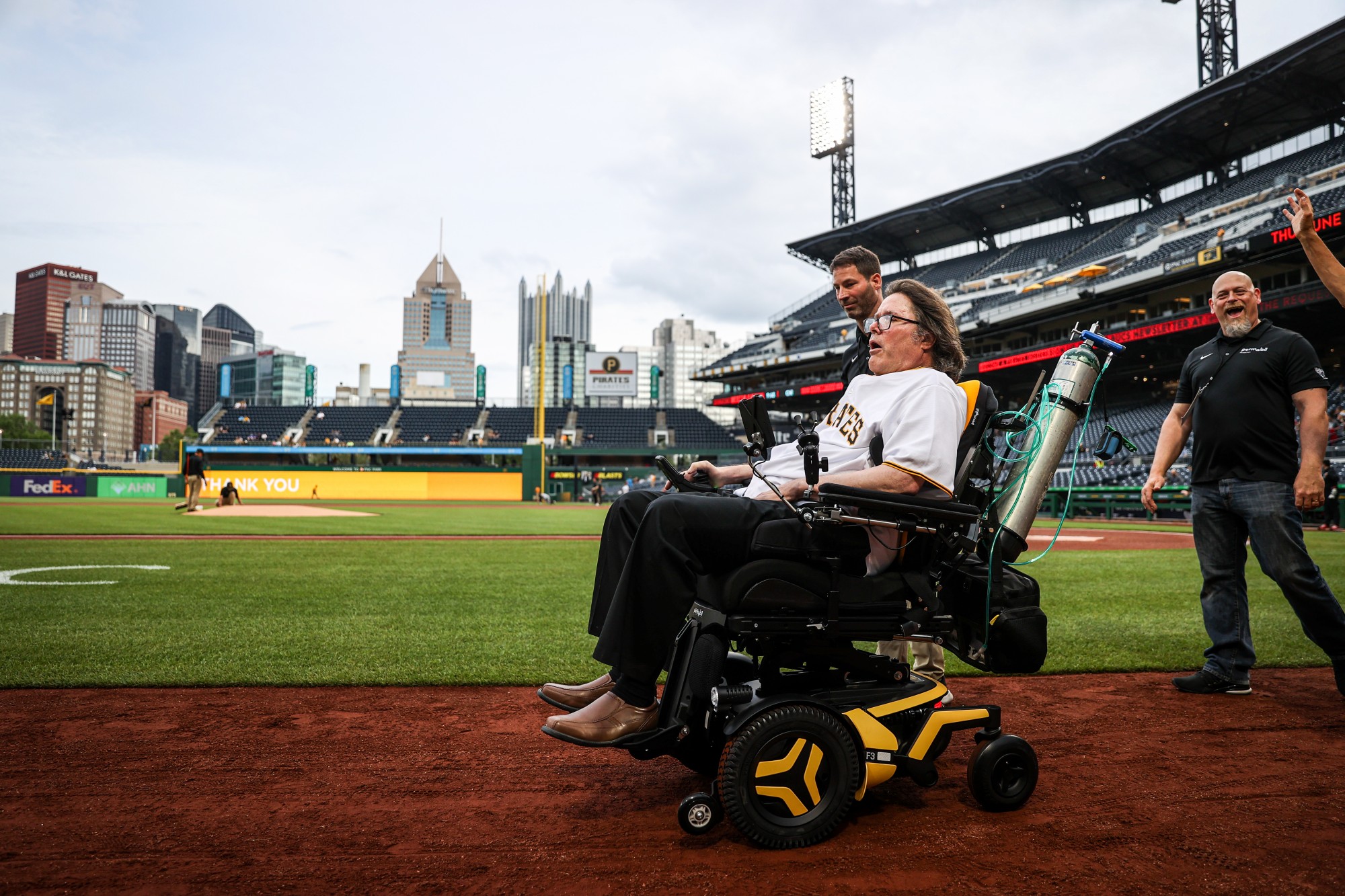 Permobil Foundation Presents Custom MLB Power Chair as Part of Lou