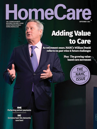 September 2024 HomeCare Magazine Cover