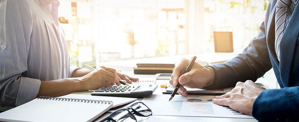 people conducting an audit