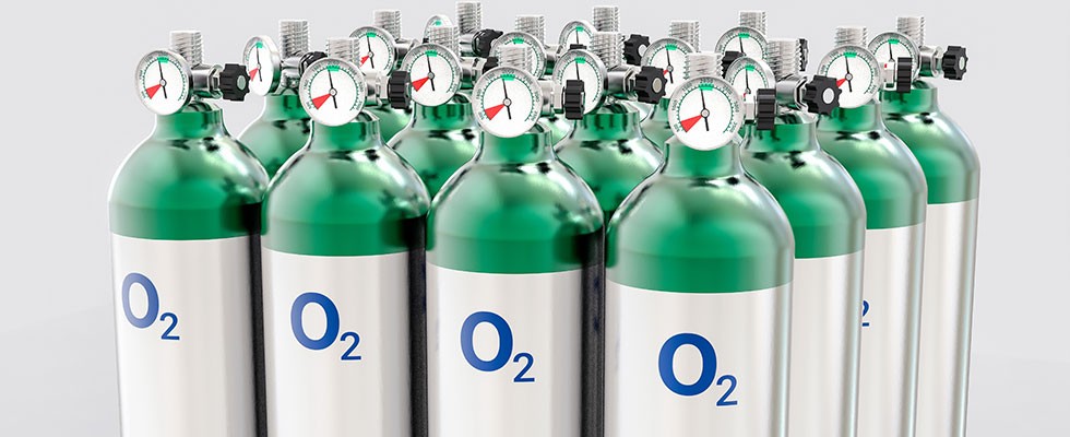 oxygen tanks