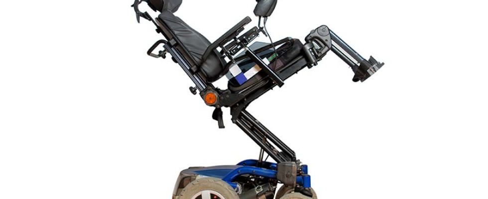 elevated power wheelchair