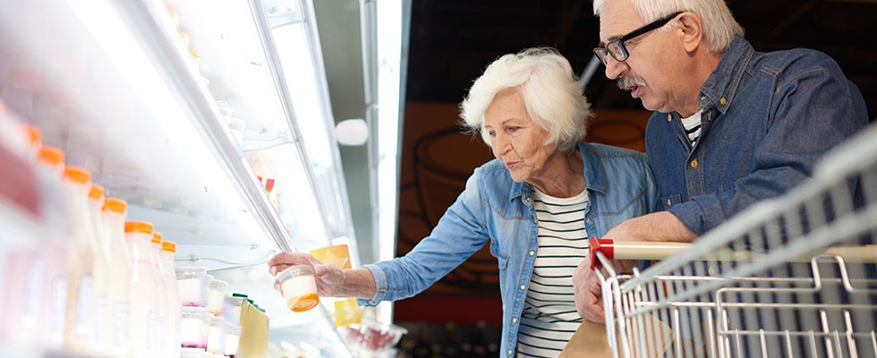 Senior shoppers