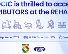 VOCIC to Attend the REHACARE Exhibition in Duesseldorf, Germany